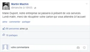 Peut-on apprendre son licenciement sur les réseaux sociaux ?